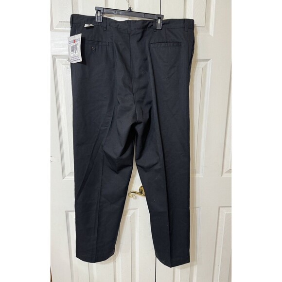 VTG NWT WORK N GEAR MP20 Black Industrial High Rise Quality Work Pant - 46x37U - Picture 2 of 5